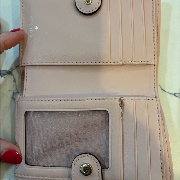 Kate Spade Pink and Black Wallet - Picture 3 of 14